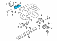OEM 2022 Ford F-150 BRACKET Diagram - ML3Z-6030-F