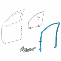 OEM Ford Excursion Run Channel Diagram - CC3Z-2521596-B