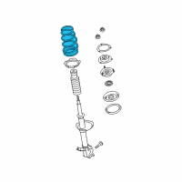 OEM 2005 Nissan Quest Spring-Front Diagram - 54010-5Z002