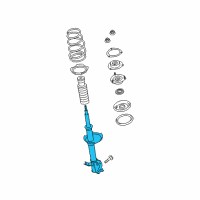 OEM 2005 Nissan Quest STRUT Kit Front RH Diagram - E4302-ZM70A