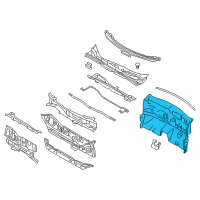 OEM Nissan Leaf Insulator-Dash Lower Diagram - 67900-3NF0A