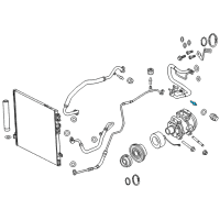 OEM 2017 Dodge Charger Valve-A/C Line Diagram - 68237075AA