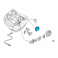 OEM 1999 Honda Civic Controller, Automatic Cruise Diagram - 36700-S01-A51