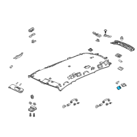 OEM 2012 Honda Odyssey Lens (Coo Us Only) Diagram - 34405-SJK-305