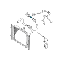 OEM 1998 Toyota 4Runner Thermostat Diagram - 90916-03120