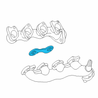 OEM 2001 Ford Excursion Gasket Diagram - YC2Z-9448-AB