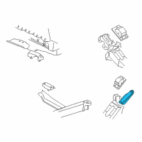 OEM 1997 Chevrolet P30 Bracket Asm-Engine Mount Diagram - 15969186