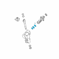 OEM Nissan Pathfinder Seal Kit Oil Diagram - 49321-55G27