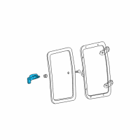 OEM 2002 Ford F-250 Super Duty Latch Diagram - F81Z-28303A24-AA