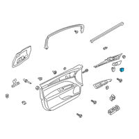 OEM 2017 Ford Fusion Memory Switch Diagram - HG9Z-14776-AA