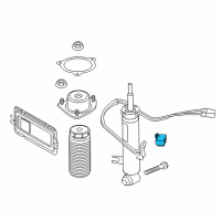 OEM BMW X5 Accelerating Sensor Diagram - 37-14-6-876-452