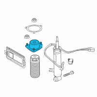 OEM BMW X6 Guide Support Diagram - 33-50-7-849-895