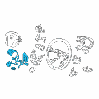 OEM Acura Switch (Medium Gray) Diagram - 35881-SJA-306ZB