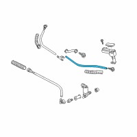 OEM 2009 Toyota Land Cruiser Washer Hose Diagram - 85375-22100