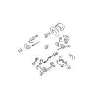 OEM 2004 Cadillac DeVille Cable Diagram - 26064544