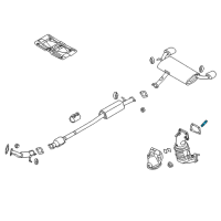 OEM Kia Sportage Stud Diagram - 282332GTA1