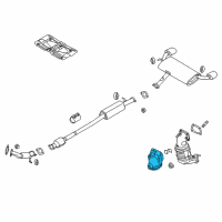 OEM 2017 Kia Sportage Protector-Heat Upper Diagram - 285252G250