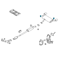 OEM Hyundai Hanger Diagram - 28780-C1300