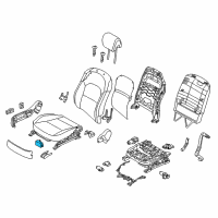 OEM 2019 Kia Cadenza CCS ECU Assembly Diagram - 88553F6050