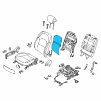 OEM Kia Cadenza Heater-Front Seat Ba Diagram - 88360F6030