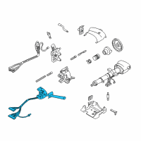 OEM 1999 Pontiac Bonneville Switch Asm, Turn Signal Diagram - 1995968