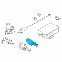 OEM BMW Stop Light Switch Diagram - 61-31-6-967-601