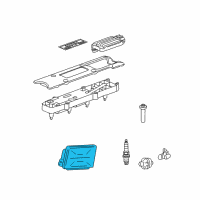 OEM 2004 Saturn Ion Module Asm-Powertrain Control(New P12 No-Start For L61/Lsj) Diagram - 12597520