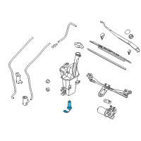 OEM 2010 Hyundai Veracruz Level Switch-Windshield Washer Diagram - 98520-3J000