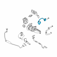 OEM 2019 Hyundai Santa Fe Pipe & Hose Assembly-Turbo Changer WATERFEED Diagram - 28260-2GTA2