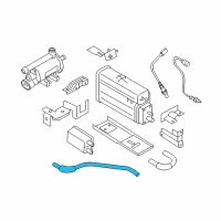 OEM 2011 Kia Optima Hose-Vacuum Diagram - 313722T500