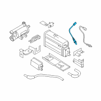 OEM Kia Forte Oxygen Sensor Assembly Diagram - 392102G370