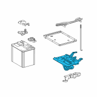 OEM Scion iM Carrier Diagram - 74410-12020