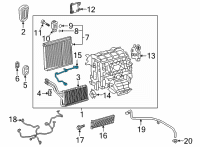 OEM 2021 Toyota Camry Thermistor Probe Diagram - 88620-06060