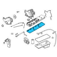 OEM Ram 2500 Gasket-Cylinder Head Cover Diagram - 5179091AD