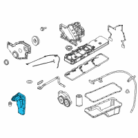 OEM 2017 Ram 3500 Adapter-Oil Filter Diagram - 68291938AA