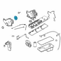 OEM 2014 Ram 3500 DAMPER-CRANKSHAFT Diagram - 68252443AA