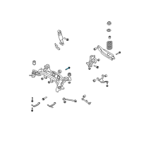 OEM Hyundai Veracruz Bolt Diagram - 54559-17000