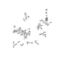 OEM Hyundai Azera Bushing-Upper "A", Rear Diagram - 55342-3K000