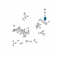 OEM 2008 Hyundai Santa Fe Spring-Rear Diagram - 55330-2B001--DS