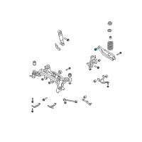 OEM 2011 Hyundai Veracruz Bush-Lower Arm, Rear Diagram - 55218-2B100