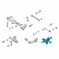 OEM Kia Carrier Assembly-Rear Axle Diagram - 527203Q010