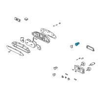 OEM 2005 Hyundai Elantra Switch Assembly-Hazard Warning Lam Diagram - 93790-2D300-AX