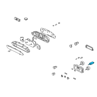 OEM 2004 Hyundai Elantra Switch Assembly-Blower Diagram - 97260-2D500