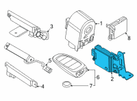 OEM 2021 Hyundai Sonata Unit Assembly-IBU Diagram - 95400-L0330