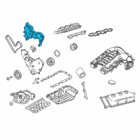 OEM 2007 Dodge Magnum Cover-Timing Belt Diagram - 4792924AB