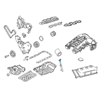 OEM 2008 Dodge Charger Indicator-Engine Oil Level Diagram - 4792867AB