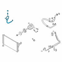 OEM 2019 Kia Stinger Discharge Hose Diagram - 97762J5150