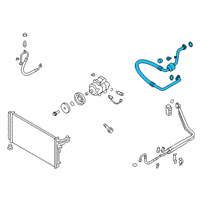 OEM 2021 Kia Stinger Suction Hose Diagram - 97763J5150