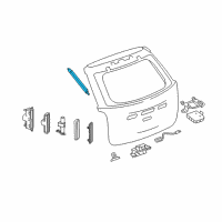 OEM 2010 Chevrolet Equinox Actuator Diagram - 23432305