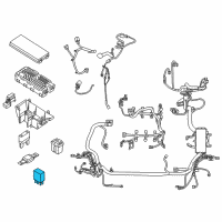 OEM Ford Escape Relay Diagram - 5M5Z-14N089-AA